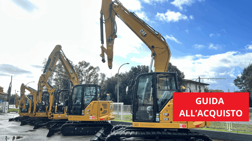 Guida all'acquisto di miniescavatori e minipale Caterpillar