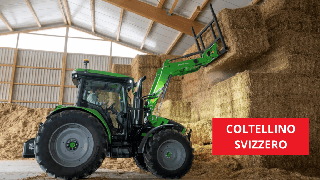 Trattore con caricatore frontale