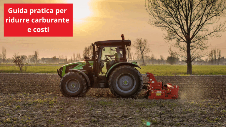 Risparmiare carburante con il trattore